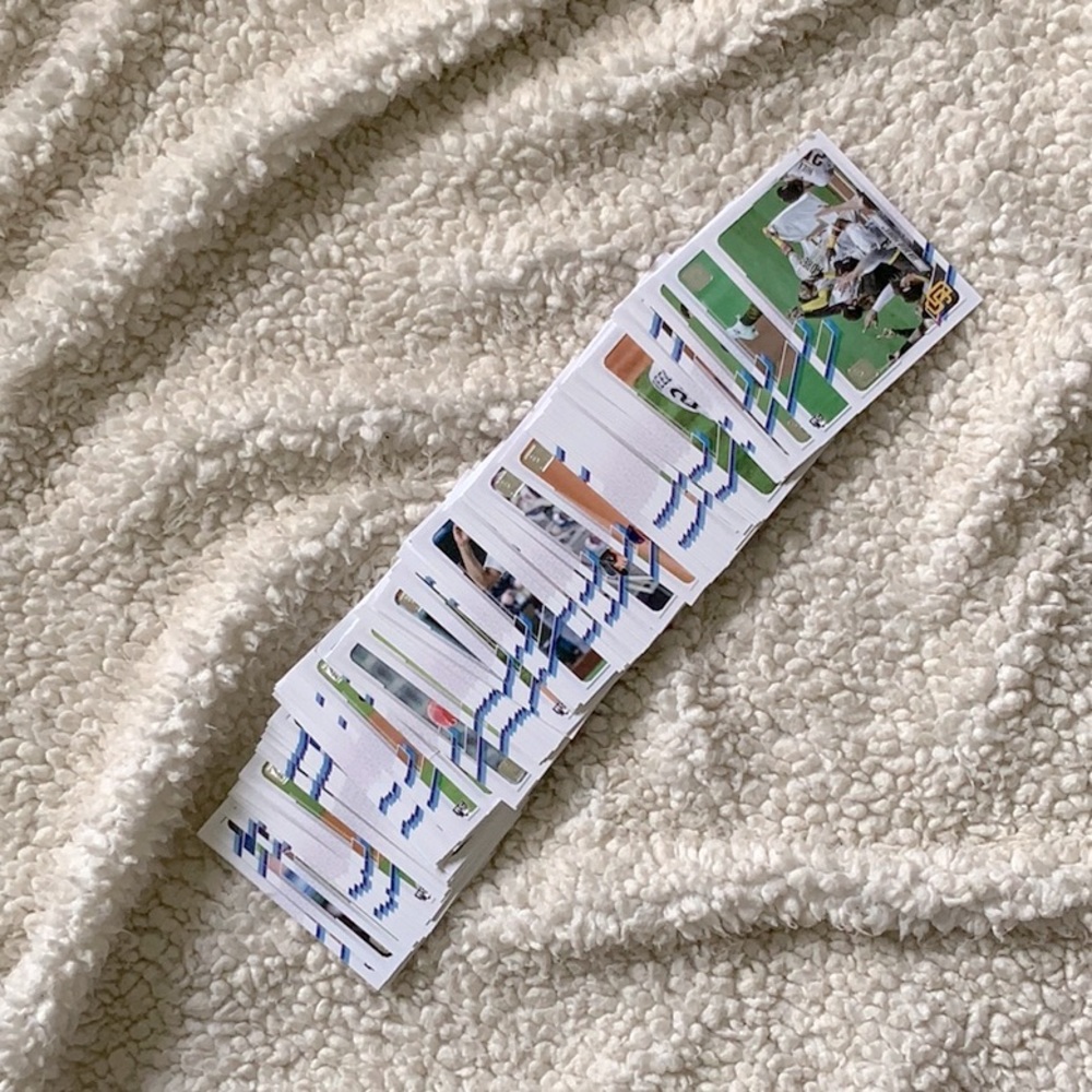Topps baseball cards